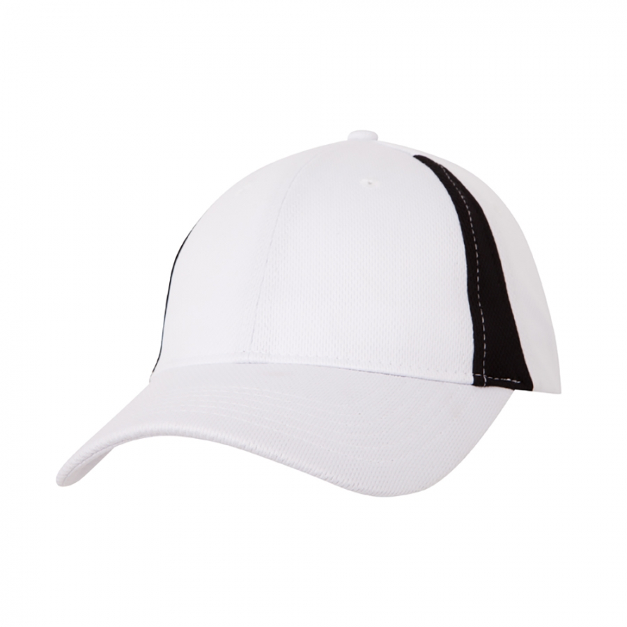 AIR TECH SPLICED CAP - WHITE/BLACK