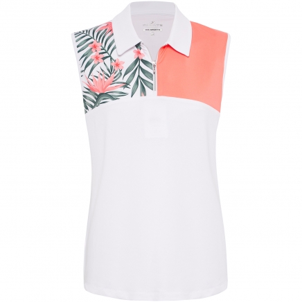 Fern Ladies Sleeveless Polo