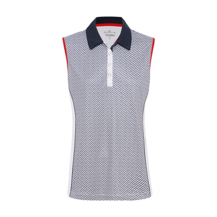 Dina Ladies Sleeveless Polo