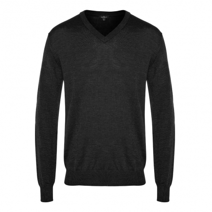 V-NECK MENS KNIT JUMPER