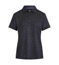 Midnight Dot Ladies SS Polo